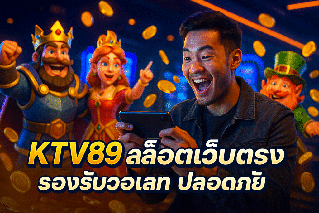 KTV89 สล็อตเว็บตรง รองรับวอเลท ปลอดภัย