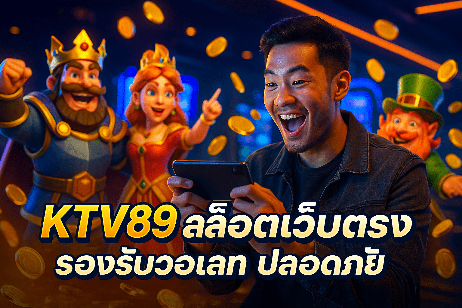 KTV89 สล็อตเว็บตรง รองรับวอเลท ปลอดภัย