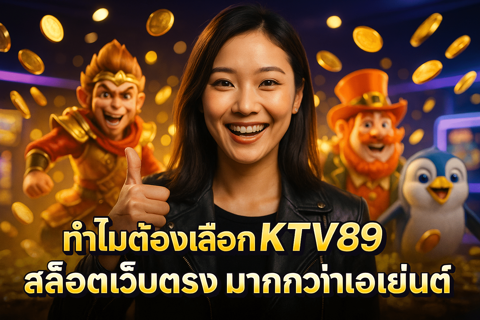ทำไมต้องเลือก KTV89 สล็อตเว็บตรง มากกว่าเอเย่นต์