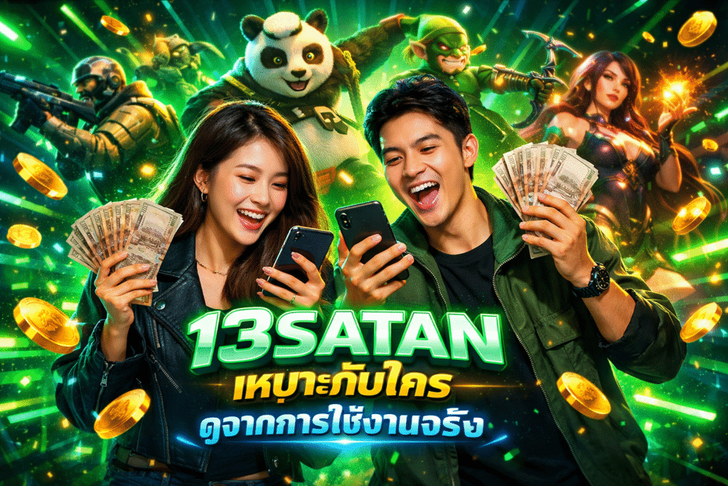 13SATAN เหมาะกับใคร ดูจากการใช้งานจริง